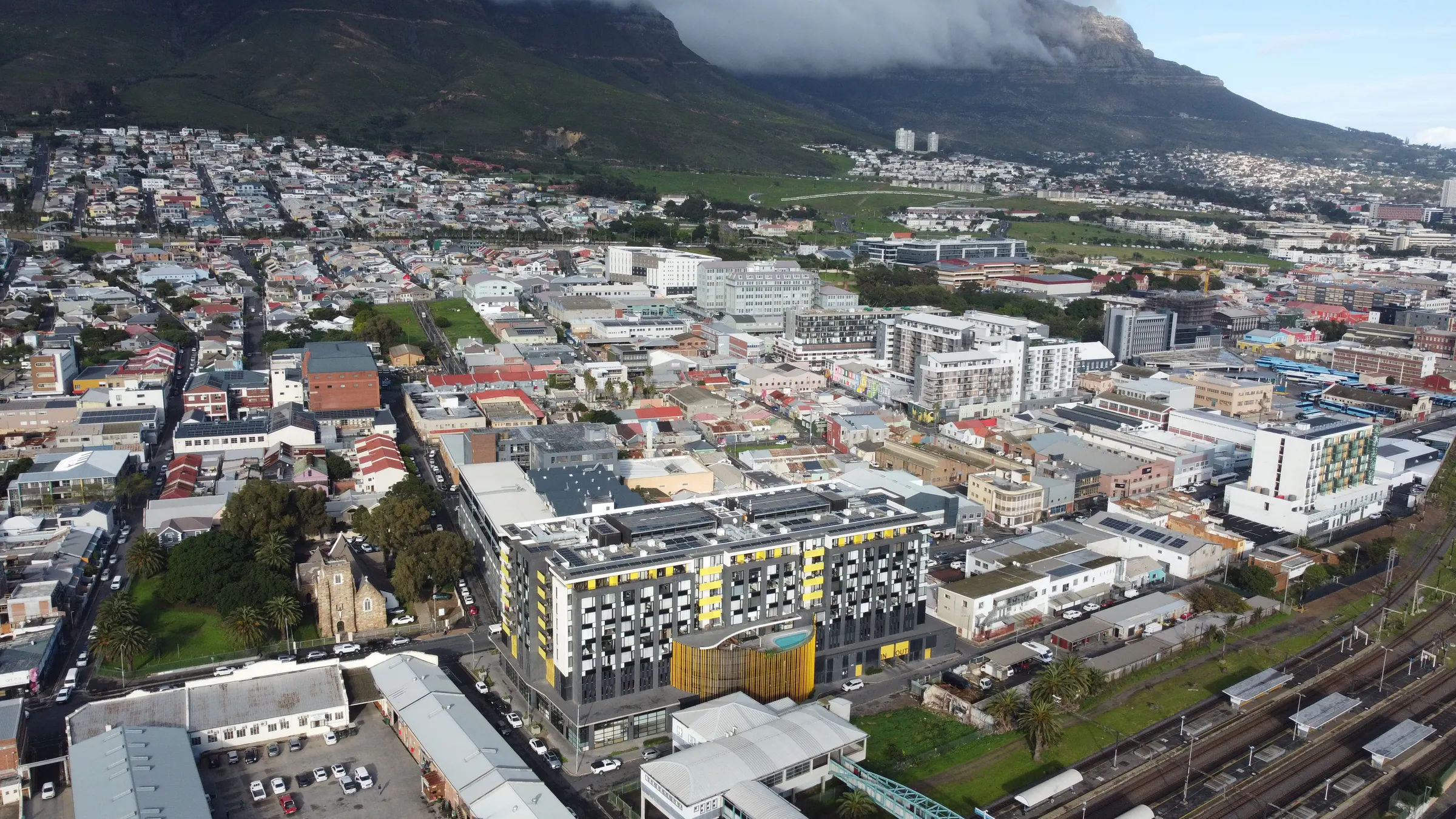 Aerial still of Ventore estate frame 603, SACAA-compliant drone photography over Johannesburg