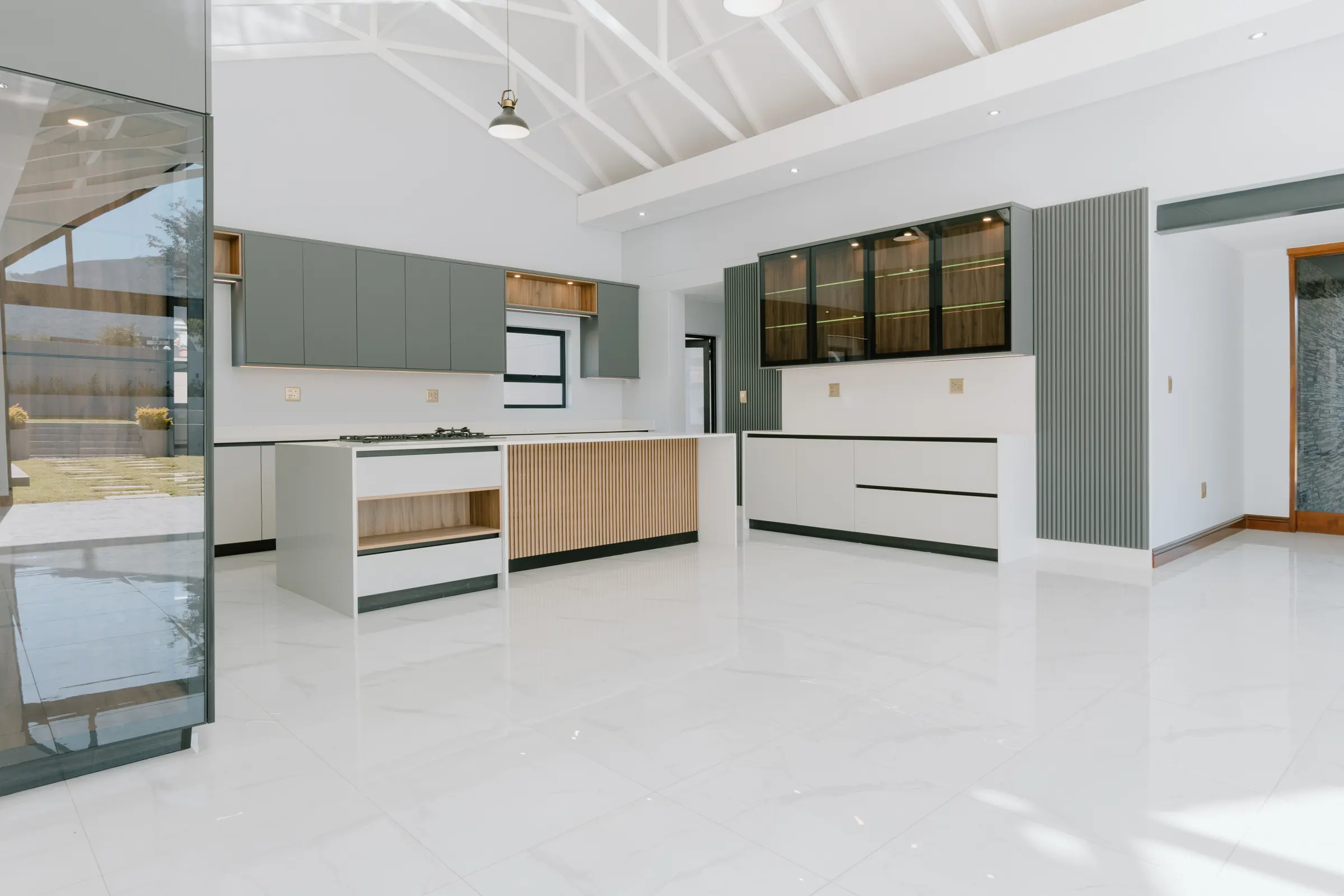 Editorial interior of Leloko Estate entrance, Hartbeespoort — daylight photography by TimeSake Media